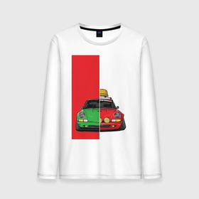 Мужской лонгслив хлопок с принтом Concept car в Тюмени, 100% хлопок |  | auto | car | porsche | poster | tunning