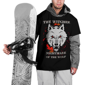 Накидка на куртку 3D с принтом Ведьмак: Кошмар волка в Тюмени, 100% полиэстер |  | geralt | nightmare of the wolf | the witcher | vesemir | witcher | wolf | ведьмак | весемир | волк | геральт