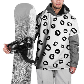 Накидка на куртку 3D с принтом Леопардовый окрас в Курске, 100% полиэстер |  | Тематика изображения на принте: дизайнерский | животные | леопард | паттерн | полный принт | тренд | фул