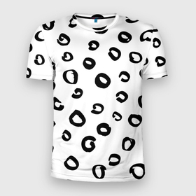 Мужская футболка 3D спортивная с принтом Леопардовый окрас в Белгороде, 100% полиэстер с улучшенными характеристиками | приталенный силуэт, круглая горловина, широкие плечи, сужается к линии бедра | дизайнерский | животные | леопард | паттерн | полный принт | тренд | фул