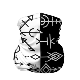 Бандана-труба 3D с принтом ДРЕВНИЕ СЛАВЯНСКИЕ РУНЫ в Санкт-Петербурге, 100% полиэстер, ткань с особыми свойствами — Activecool | плотность 150‒180 г/м2; хорошо тянется, но сохраняет форму | runes | древние знаки | древние славянские руны | знак рода | знаки | иероглифы | руны | русь | символы | славяне | славянская символика | славянские руны | я русский