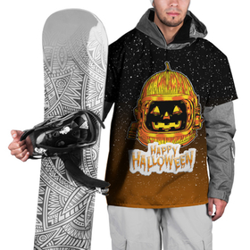 Накидка на куртку 3D с принтом ТЫКВА КОСМОНАВТ | SPACE HALLOWEEN в Тюмени, 100% полиэстер |  | halloween | haloween | space halloween | тыква космонавт | хеллоин | хеллоуин | хелоин | хелоуин | хэллоин | хэллоуин | хэлоин | хэлоуин