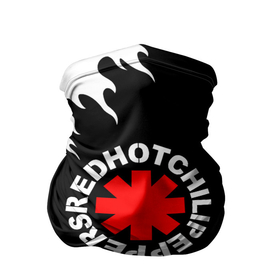 Бандана-труба 3D с принтом RED HOT CHILI PEPPERS,  RHCP в Новосибирске, 100% полиэстер, ткань с особыми свойствами — Activecool | плотность 150‒180 г/м2; хорошо тянется, но сохраняет форму | bright | fire | flame | heat | light | red hot chili peppers  rhcp | wildfire | искры | огненный | огонь | пламя | пожар