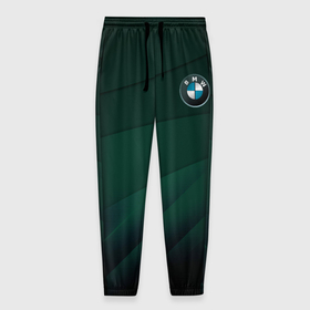 Мужские брюки 3D с принтом GREEN BMW , 100% полиэстер | манжеты по низу, эластичный пояс регулируется шнурком, по бокам два кармана без застежек, внутренняя часть кармана из мелкой сетки | bmw 2021 | bmw m3 | bmw m3 g80 2021 | bmw m3 touring | зеленое бмв | зеленый цвет острова мэн | ярко зеленый бмв