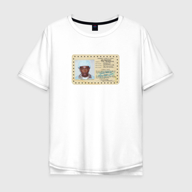 Мужская футболка хлопок Oversize с принтом Tyler The Creator CMIYGL в Новосибирске, 100% хлопок | свободный крой, круглый ворот, “спинка” длиннее передней части | call me if you get lost | tyler the creator | обложка альбома | создатель | тайлер | тайлер креатор