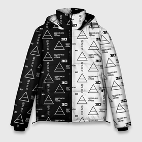 Мужская зимняя куртка 3D с принтом 30 Seconds to Mars (black and white) , верх — 100% полиэстер; подкладка — 100% полиэстер; утеплитель — 100% полиэстер | длина ниже бедра, свободный силуэт Оверсайз. Есть воротник-стойка, отстегивающийся капюшон и ветрозащитная планка. 

Боковые карманы с листочкой на кнопках и внутренний карман на молнии. | alternative rock | beautiful lie | hurricane | jared leto | music | shannon leto | thirty | альтернатива | альтернативный рок | гранж | джаред лето | музыка | панкрок | постпанк | стивен айелло | тридцать секунд до марса | шеннон лето