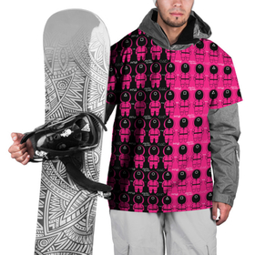 Накидка на куртку 3D с принтом Squid Game (pattern) в Петрозаводске, 100% полиэстер |  | Тематика изображения на принте: netflix | ojingeo geim | squid | squid game | дорама | игра в кальмара | кальмар | ки хун | корея | нетфликс | сан ву | сериал