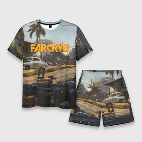 Мужской костюм с шортами 3D с принтом Far Cry 6 game art ,  |  | art | cry | dani | far | farcry | game | rojas | shooter | ubisoft | арт | дани | куба | рохас | фаркрай | яра