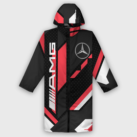 Дождевик унисекс 3D с принтом MERCEDES BENZ AMG GEOMETRY STRIPES RED в городе Новоалтайск,  |  | amg | auto | brabus | carbon | mercedes | sport | авто | автомобиль | автомобильные | амг | брабус | бренд | карбон | марка | машины | мерседес | спорт