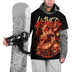 Накидка на куртку 3D с принтом Slayer, Reign in Blood в Новосибирске, 100% полиэстер |  | Тематика изображения на принте: metal | slayer | группы | метал | музыка | рок | трэшметал