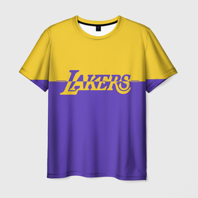 Мужская футболка 3D с принтом KobeBryant | Los Angeles Lakers, в Тюмени, 100% полиэфир | прямой крой, круглый вырез горловины, длина до линии бедер | Тематика изображения на принте: 24 | kobebryant | lakers | nba | баскетбол | баскетболист | коби брайант | лейкерс | нба | спорт