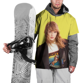 Накидка на куртку 3D с принтом Тэйлор на ветру в Петрозаводске, 100% полиэстер |  | music | pop music | taylor swift | музыка | поп | попса | тейлор свифт