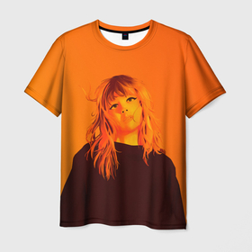 Мужская футболка 3D с принтом Sweet Taylor Swift в Екатеринбурге, 100% полиэфир | прямой крой, круглый вырез горловины, длина до линии бедер | Тематика изображения на принте: music | pop music | taylor swift | музыка | поп | попса | тейлор свифт