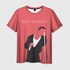 Мужская футболка 3D с принтом Ганн на концерте в Екатеринбурге, 100% полиэфир | прямой крой, круглый вырез горловины, длина до линии бедер | alternative | depech mode | dj | electo | music | альтернатива | депеж мот | депеш мод | музыка | электроника