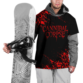 Накидка на куртку 3D с принтом CANNIBAL CORPSE КРАСНЫЕ ЧЕРЕПА в Екатеринбурге, 100% полиэстер |  | cannibal | cannibal corpse | corpse | death metal | deathgrind | алекс уэбстер | брутальный дэт метал | дэт метал | дэтграйнд | каннибал корпс | кеннибал корпс | кэннибал корпс | пол мазуркевич | роб барретт | труп каннибала