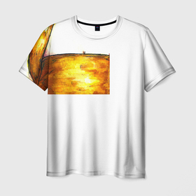 Мужская футболка 3D с принтом баленса в Кировске, 100% полиэфир | прямой крой, круглый вырез горловины, длина до линии бедер | art | fashion | kazi | postcard | арт | бренд | открытка | портрет