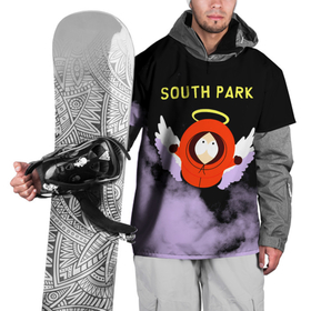 Накидка на куртку 3D с принтом Кенни реально умер | Южный парк в Курске, 100% полиэстер |  | kenny mccormick | mckormick | south park | sp | кеннет | кенни | маккормик | мультфильм | они уюили кени | саус парк | сауспарк | сволочи | южный парк | юп