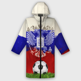Дождевик унисекс 3D с принтом Российский футбол в городе Новоалтайск,  |  | art | background | ball | flag | football | russia | sport | texture | арт | герб | двуглавый орел | мяч | россия | спорт | текстура | флаг | фон | футбол