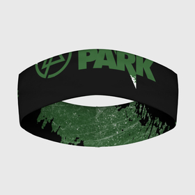 Повязка на голову 3D с принтом Линкин Парк в стиле Гранж | Linkin Park в Белгороде,  |  | album | bennington | chester | green | grunge | linkin park | mike | music | rock | shinoda | style | альбом | беннингтон | гитара | гранж | линкин парк | логотип | музыка | надпись | певец | полосы | потертости | рок | честер | шинода