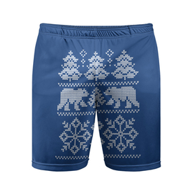 Мужские шорты спортивные с принтом Север в Новосибирске,  |  | merry christmas | santa claus | алатырь | бабушкин свитер | белые медведи | вышиванка | новый год | обережная вышивка | орнамент | свитер | свитер с оленями | северные медведи | северные узоры | снежинки | узоры
