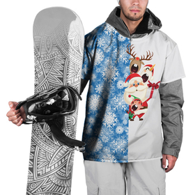 Накидка на куртку 3D с принтом Подарок от Санты в Кировске, 100% полиэстер |  | Тематика изображения на принте: christmas | merry christmas | santa claus | гном | дед мороз | ёлка | зима | мороз | новый год | олень | подарок | праздник | рождество | с новым годом | санта клаус | снеговик | снегурочка | снежинки