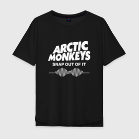 Мужская футболка хлопок Oversize с принтом Arctic Monkeys, группа в Белгороде, 100% хлопок | свободный крой, круглый ворот, “спинка” длиннее передней части | arctic | monkeys | rock | алекс тёрнер | арктик | группа | группы | джейми кук | инди | манкиз | музыка | мэтт хелдерс | ник омэлли | постпанк | рок