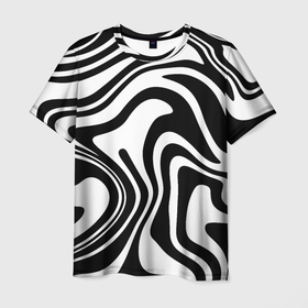 Мужская футболка 3D с принтом Черно белые полосы | Black and white stripes в Новосибирске, 100% полиэфир | прямой крой, круглый вырез горловины, длина до линии бедер | free | minimalist | minimum | арт | бежевый | белый | буквы | вебер | горы | девушка | дизайн | женское | живопись | кружки | линии | минимализм | море | надпись | пейзаж | редбаббл | стикеры | умная цитата | футболки
