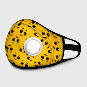 Маска из неопрена с принтом FORTNITE BANANA FACE PATTERN   ФОРТНАЙТ ЛИЦО БАНАНА в городе Новоалтайск, неопрен 100% | Форма огибающая нос. Резинки для ушей с дополнительной резинкой на затылке. Клапан для выдоха для активного дыхания при занятиях спортом. Эластичный материал маски и окантовки для лучшего растяжения и прилегания маски.  | Тематика изображения на принте: banana | deadmau5 | fortnite | fortnite 2 | fortnite маршмелло | ikonik | marshmello | ninja | ninja streamer | raven | travis scott | tyler blevins | банан | ворон | иконик | ниндзя | пили | рейвен | трэвис скотт | фортнайт | фортнайт ма