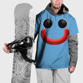 Накидка на куртку 3D с принтом Huggy Waggy smile в Санкт-Петербурге, 100% полиэстер |  | 