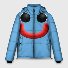 Мужская зимняя куртка 3D с принтом Huggy Waggy smile в Кировске, верх — 100% полиэстер; подкладка — 100% полиэстер; утеплитель — 100% полиэстер | длина ниже бедра, свободный силуэт Оверсайз. Есть воротник-стойка, отстегивающийся капюшон и ветрозащитная планка. 

Боковые карманы с листочкой на кнопках и внутренний карман на молнии. | 