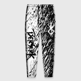 Мужские брюки 3D с принтом Anime Berserk. в Екатеринбурге, 100% полиэстер | манжеты по низу, эластичный пояс регулируется шнурком, по бокам два кармана без застежек, внутренняя часть кармана из мелкой сетки | berserk | knight | аниме | берсерк | рыцарь