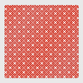 Магнитный плакат 3Х3 с принтом Обережная Вышивка Засеянное Поле в Тюмени, Полимерный материал с магнитным слоем | 9 деталей размером 9*9 см | 