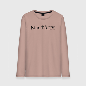 Мужской лонгслив хлопок с принтом the MATRIX логотип , 100% хлопок |  | matrix | morpheous | neo | trinity | избранный | матрица | морфеус | нео | тринити