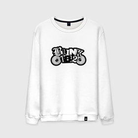 Мужской свитшот хлопок с принтом Blink 182 лого в Белгороде, 100% хлопок |  | Тематика изображения на принте: blink | california | pop | punk | rock | блинк | группа | калифорния | панк | рок
