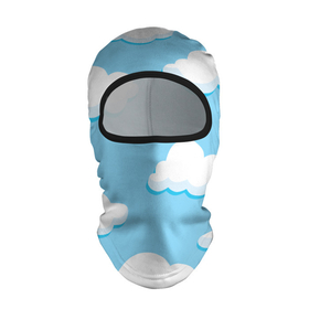 Балаклава 3D с принтом Белые облака в Кировске, 100% полиэстер, ткань с особыми свойствами — Activecool | плотность 150–180 г/м2; хорошо тянется, но при этом сохраняет форму. Закрывает шею, вокруг отверстия для глаз кайма. Единый размер | арт | небо | облака | облако | природа | рисунок | синий