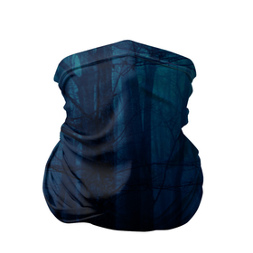 Бандана-труба 3D с принтом Gloomy forest в Тюмени, 100% полиэстер, ткань с особыми свойствами — Activecool | плотность 150‒180 г/м2; хорошо тянется, но сохраняет форму | forest | gloomy forest | halloween | лес | мрачный лес | хэллоуин