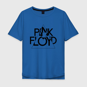 Мужская футболка хлопок Oversize с принтом PINK FLOYD LOGO | ПИНК ФЛОЙД в Тюмени, 100% хлопок | свободный крой, круглый ворот, “спинка” длиннее передней части | pink floyd | артрок | группа | музыка | пинк флойд | прогрессивный рок | протопрог | психоделический рок | рок | рок группа | спейсрок | эйсидрок | экспериментальный рок