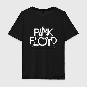 Мужская футболка хлопок Oversize с принтом PINK FLOYD LOGO | ПИНК ФЛОЙД ЛОГОТИП в Курске, 100% хлопок | свободный крой, круглый ворот, “спинка” длиннее передней части | Тематика изображения на принте: pink floyd | артрок | группа | музыка | пинк флойд | прогрессивный рок | протопрог | психоделический рок | рок | рок группа | спейсрок | эйсидрок | экспериментальный рок