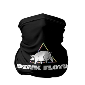 Бандана-труба 3D с принтом PINK FLOYD PIG в Новосибирске, 100% полиэстер, ткань с особыми свойствами — Activecool | плотность 150‒180 г/м2; хорошо тянется, но сохраняет форму | Тематика изображения на принте: pig | pink floyd | артрок | группа | музыка | пинк флойд | поросенок | прогрессивный рок | протопрог | психоделический рок | рок | рок группа | свинья | спейсрок | эйсидрок | экспериментальный рок