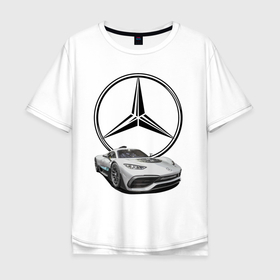 Мужская футболка хлопок Oversize с принтом Mercedes   команда победителей в Новосибирске, 100% хлопок | свободный крой, круглый ворот, “спинка” длиннее передней части | germany | mercedes | motorsport | power | prestige | racing | team | автомобиль | автоспорт | болид | германия | гонка | мерседес | мощь | престиж