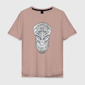 Мужская футболка хлопок Oversize с принтом Славянские мотивы в Санкт-Петербурге, 100% хлопок | свободный крой, круглый ворот, “спинка” длиннее передней части | русь | символ | славяне | славянское | язычество