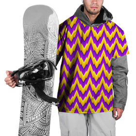 Накидка на куртку 3D с принтом Желто Фиолетовые Волны в Тюмени, 100% полиэстер |  | абстракция | аум | галлюцинация | зазеркалье | игра ума | иллюзии | индиго | майя | мантра | медитация | мираж | неон | нирвана | обман зрения | ом | оптические иллюзии | просветление | психоделика