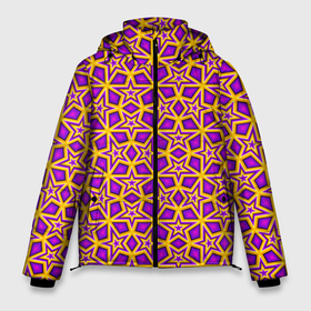Мужская зимняя куртка 3D с принтом Сияющие Звёзды в Новосибирске, верх — 100% полиэстер; подкладка — 100% полиэстер; утеплитель — 100% полиэстер | длина ниже бедра, свободный силуэт Оверсайз. Есть воротник-стойка, отстегивающийся капюшон и ветрозащитная планка. 

Боковые карманы с листочкой на кнопках и внутренний карман на молнии. | абстракция | аум | галлюцинация | зазеркалье | игра ума | иллюзии | индиго | майя | мантра | медитация | мираж | неон | нирвана | обман зрения | ом | оптические иллюзии | просветление | психоделика