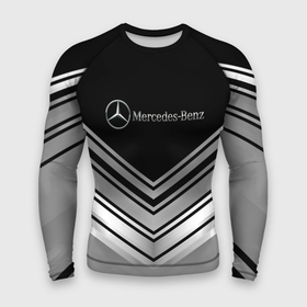 Мужской рашгард 3D с принтом [Mercedes Benz] Текстура ,  |  | amg | mercedes | mercedesamg gt | sport | амг | мерседес | мерседесбенц амг | спорт