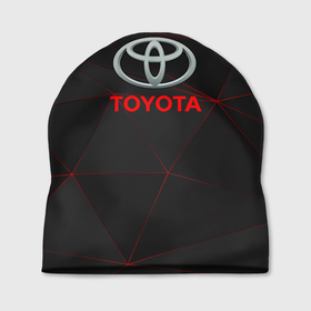 Шапка 3D с принтом [Toyota] Тонкие линии неона , 100% полиэстер | универсальный размер, печать по всей поверхности изделия | Тематика изображения на принте: auto | sport | toyota | авто | автомобиль | бренд | спорт | тойота