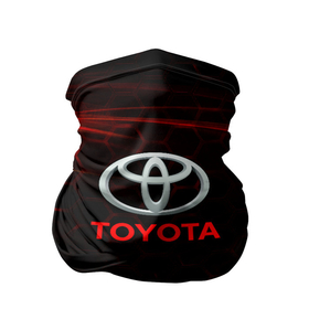 Бандана-труба 3D с принтом [Toyota] Неоновые соты в Белгороде, 100% полиэстер, ткань с особыми свойствами — Activecool | плотность 150‒180 г/м2; хорошо тянется, но сохраняет форму | auto | sport | toyota | авто | автомобиль | бренд | спорт | тойота