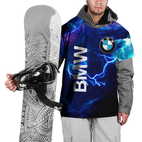 Накидка на куртку 3D с принтом [BMW] Синяя молния , 100% полиэстер |  | Тематика изображения на принте: bmw | bmw performance | m | motorsport | performance | бмв | моторспорт