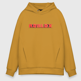 Мужское худи Oversize хлопок с принтом Roblox logo red роблокс логотип красный в Тюмени, френч-терри — 70% хлопок, 30% полиэстер. Мягкий теплый начес внутри —100% хлопок | боковые карманы, эластичные манжеты и нижняя кромка, капюшон на магнитной кнопке | game | logo | red | roblox | игра | красный | лого роблокс | логотип | онлайн игра | онлайн игры | роблокс