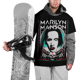 Накидка на куртку 3D с принтом Marilyn Manson   We are chaos , 100% полиэстер |  | brian hugh warner | marilyn manson | we are chaos | готик | группы | индастриал | мерлин мэнсон | метал | музыка | мэрилин мэнсон | ню метал | рок