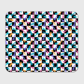Прямоугольный коврик для мышки с принтом Разноцветные Шахматные Фигуры в Кировске, натуральный каучук | размер 230 х 185 мм; запечатка лицевой стороны | 